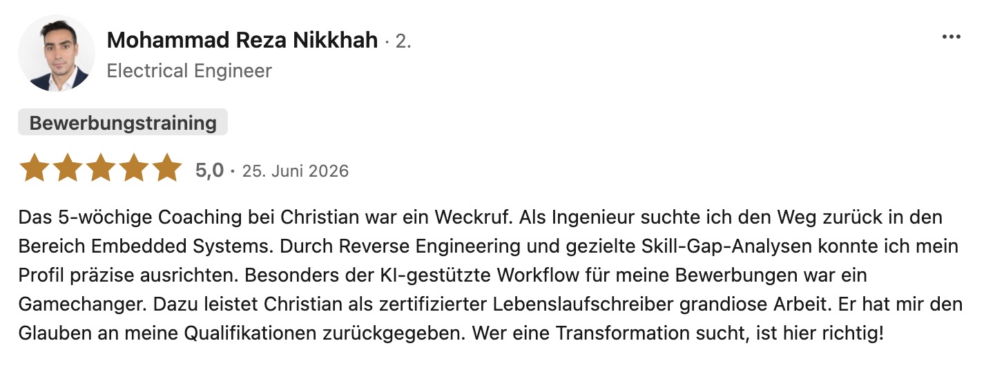 LinkedIn-Empfehlung-von-Christian-Wittek-Karrierecoaching
