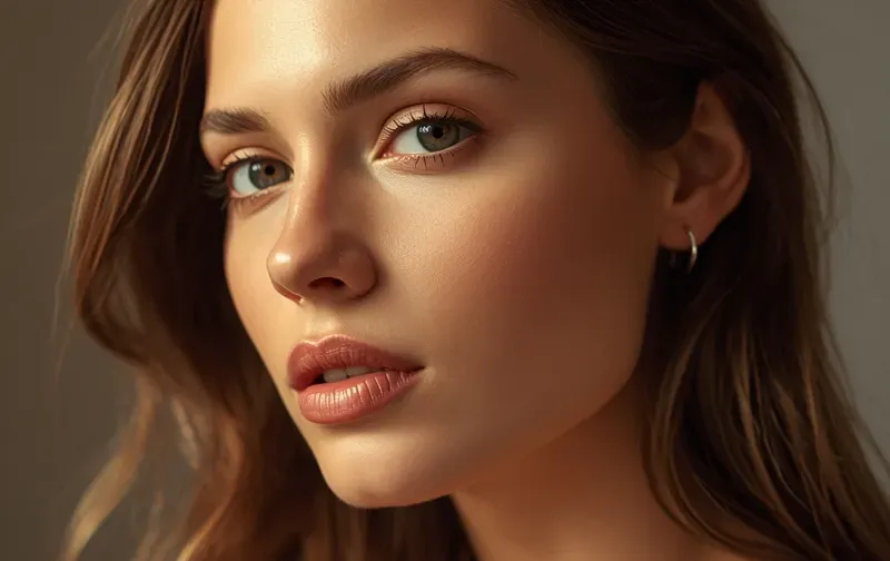 warm portrait of a woman in soft light