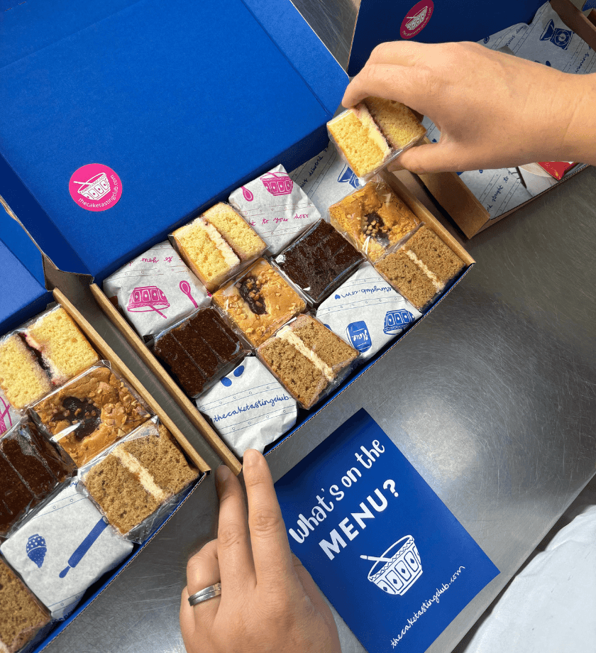 Packing a subscription box