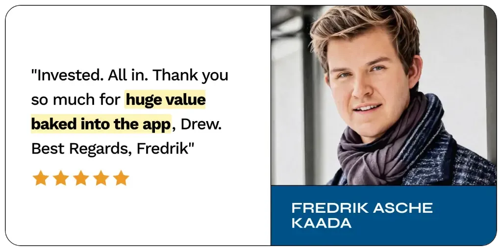 Customer testimonial 2