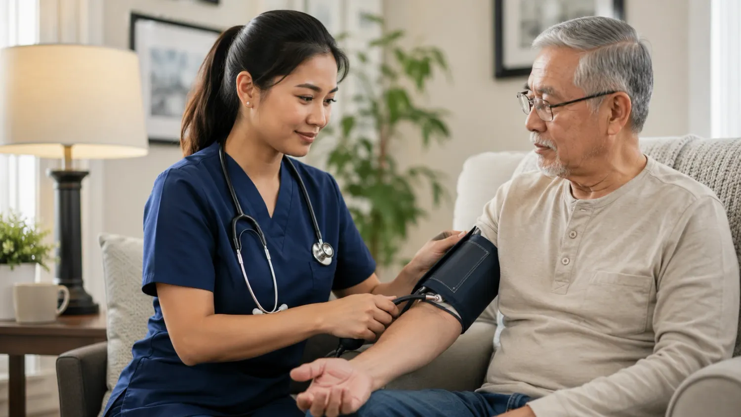 Caregiver being the Companion care