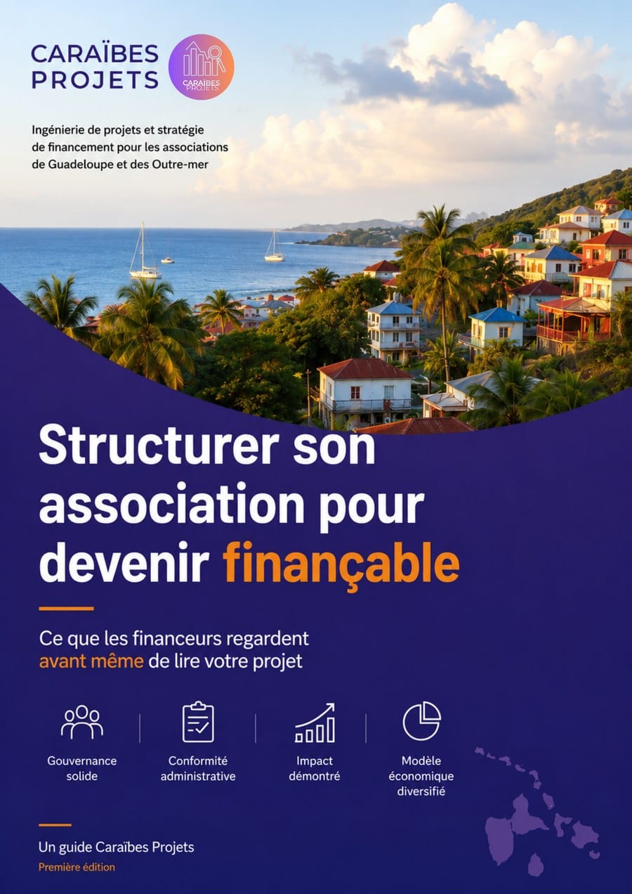 Couverture du guide Structurer son association pour devenir finançable