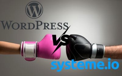 wordpress o systeme.io. diferencias de cada herramienta