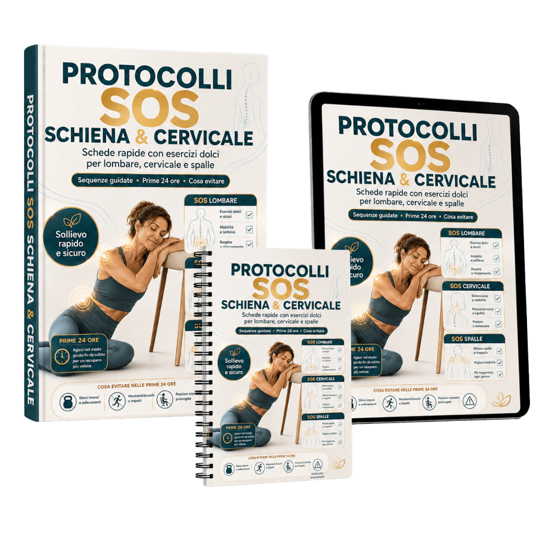 Copertina Protocolli SOS Schiena e Cervicale
