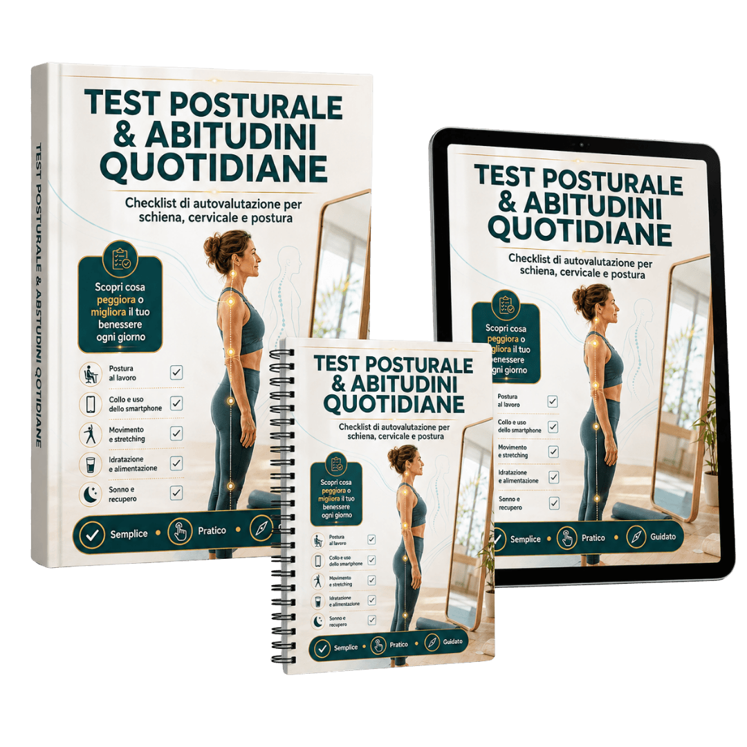 Copertina Test Posturale e Abitudini Quotidiane