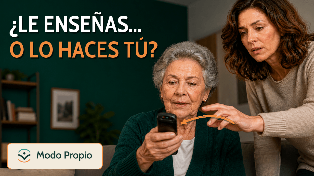 Miniatura del video Cómo enseñar algo a una persona mayor, paso a paso