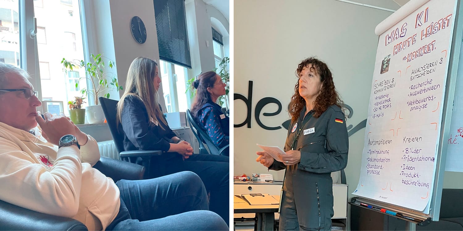 Take-Off-Session 4 – Live im Workshopraum von ColindaDesign