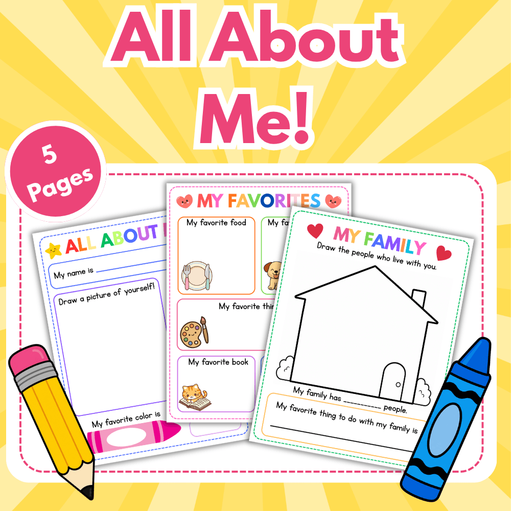 Free Printables worksheets - Preschool Champions