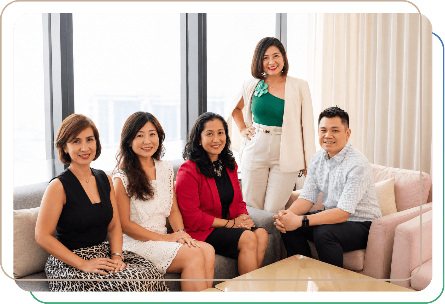 Tere Groyon with The Global Growth Partners (TGG Partners) team