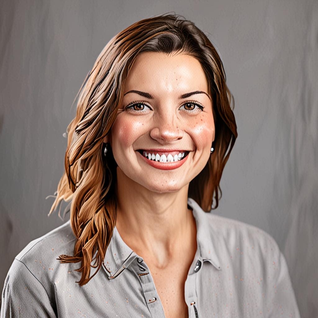 smiling caregiver portrait