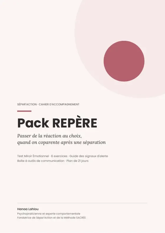 Couverture du Pack REPÈRE, cahier d'accompagnement de Hanaa Lahlou
