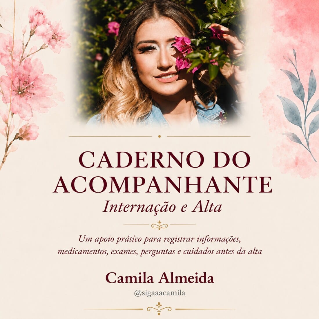 Capa do Caderno do Acompanhante