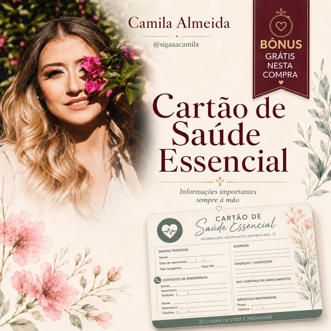 Capa do Cartão de Saúde Essencial
