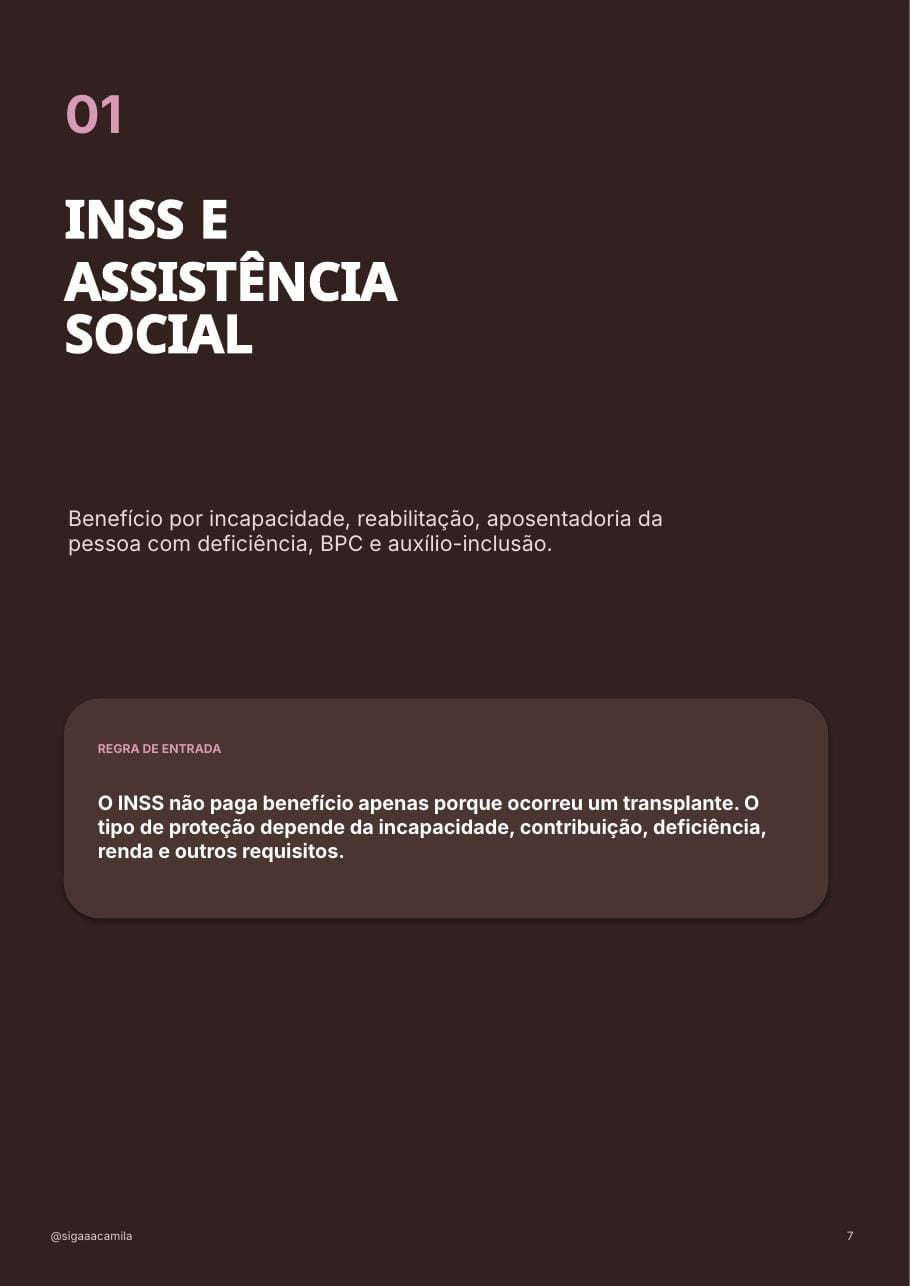 Página interna do ebook Direitos do Paciente