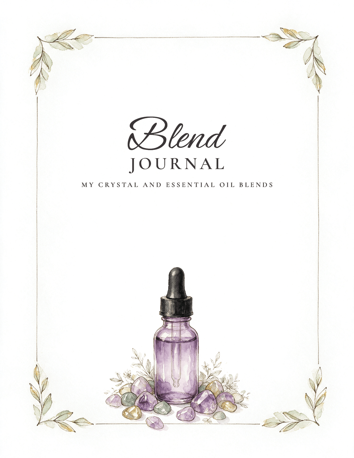 Blend Journal pages