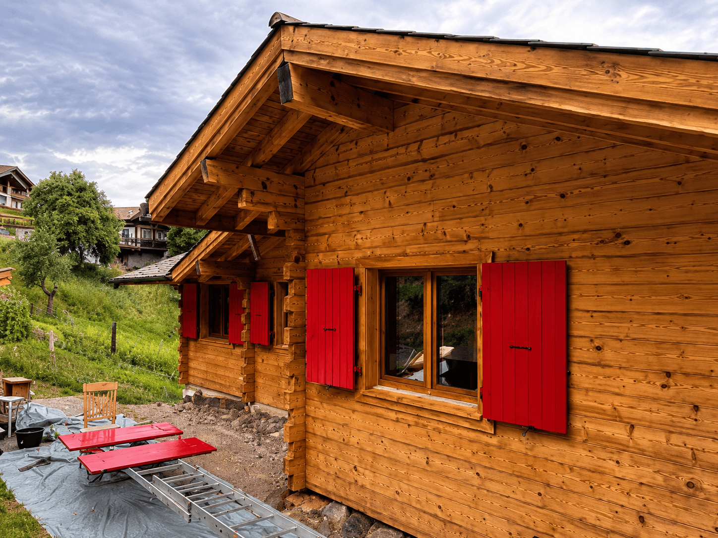 Chalet à Nendaz après rénovation complète
