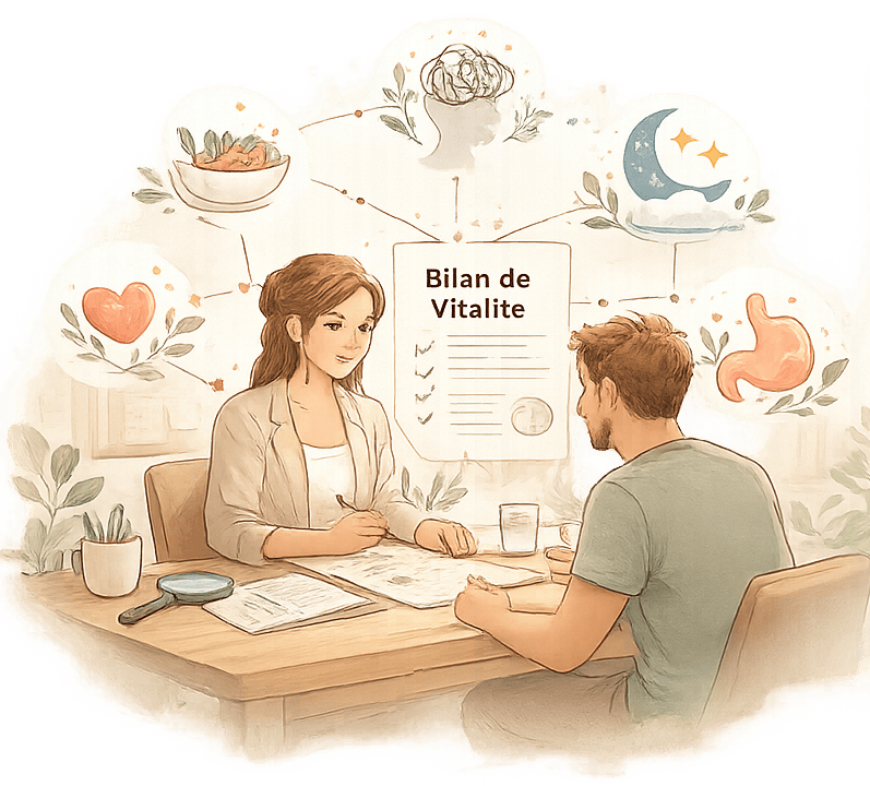 illustration rendez-vous bilan de vitalité