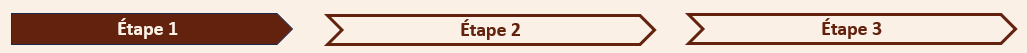 barre de progression étape 1 bilan vitalité
