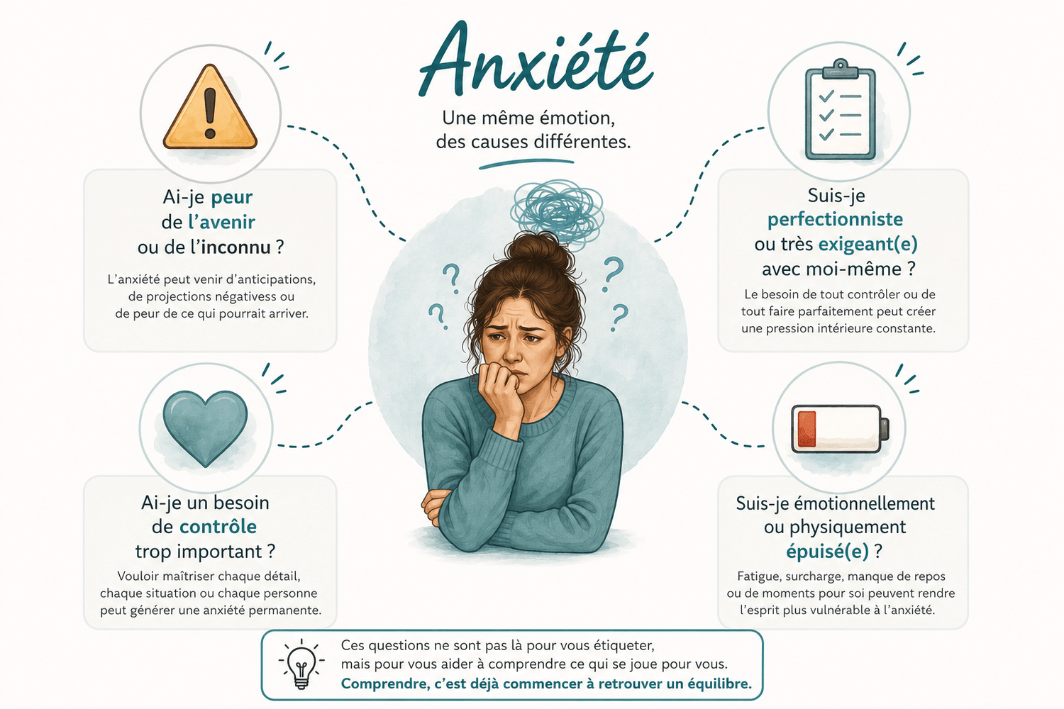 Sources anxiété