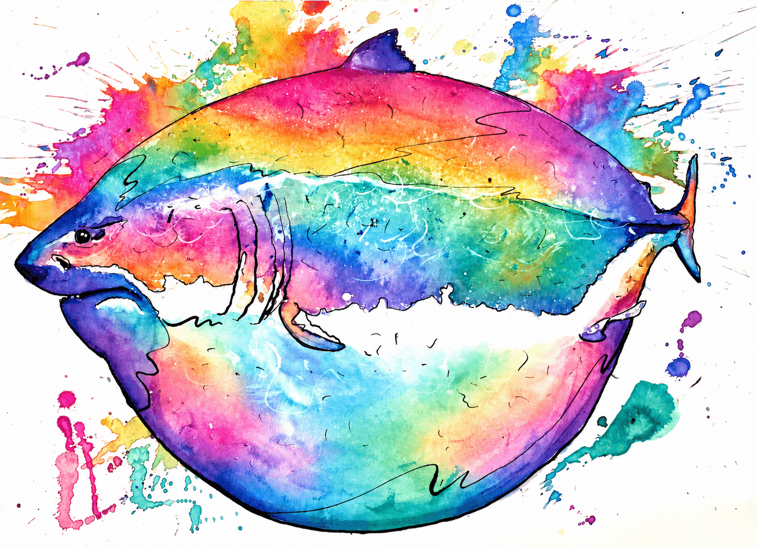 Seven themed holographic reference sheets of flowers, food, people, buildings, and more