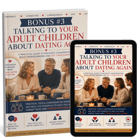 Talking to Your Adult Children About Dating Again guide mockup