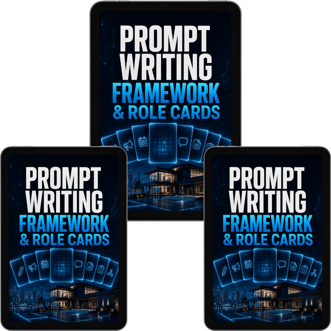 Prompt Writing Framework and AI Role Cards