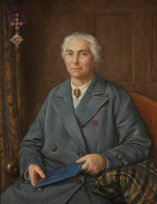 Dame Agnes Hunt porteatit the founder of derwen collge. Inspiration for ablepreneurs and national ablepreneurs day