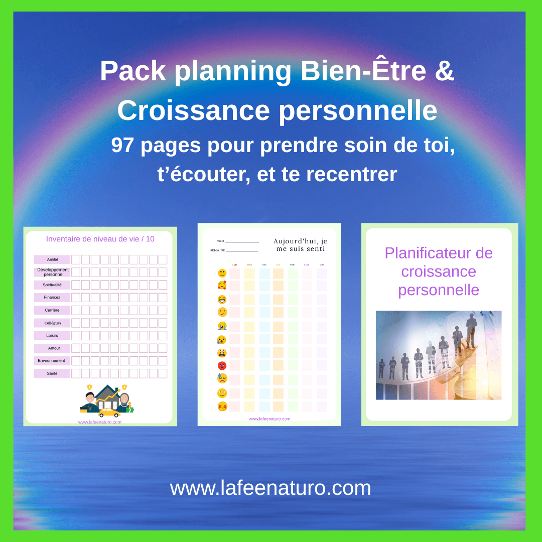 planning bien être