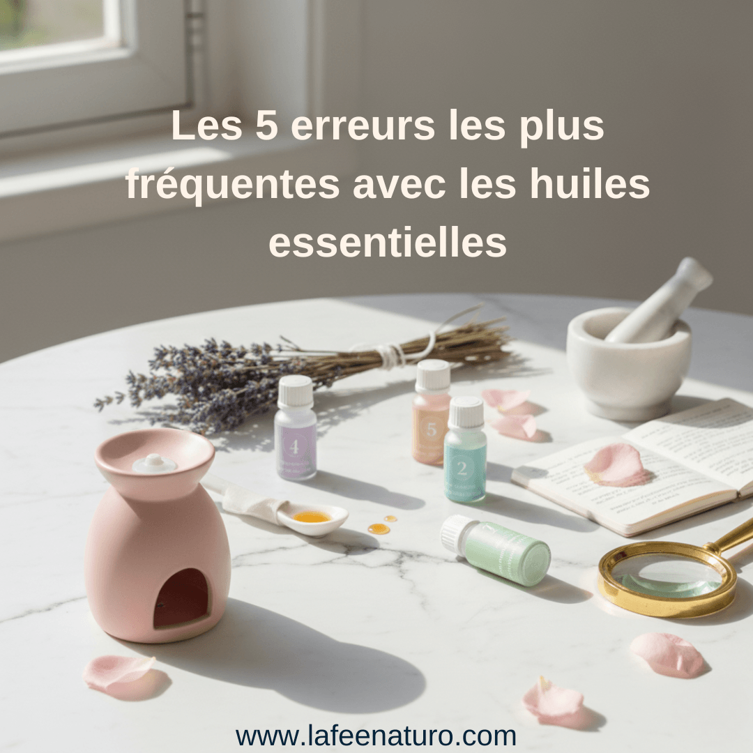 erreurs avec les huiles essentielles