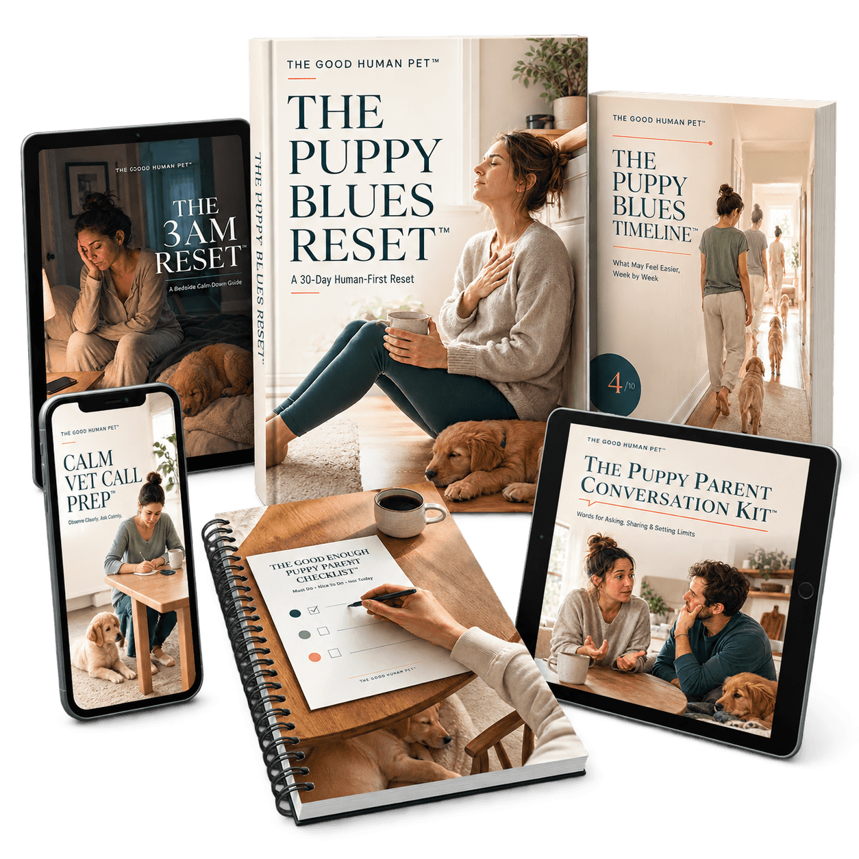 The Puppy Blues Reset digital resource collection