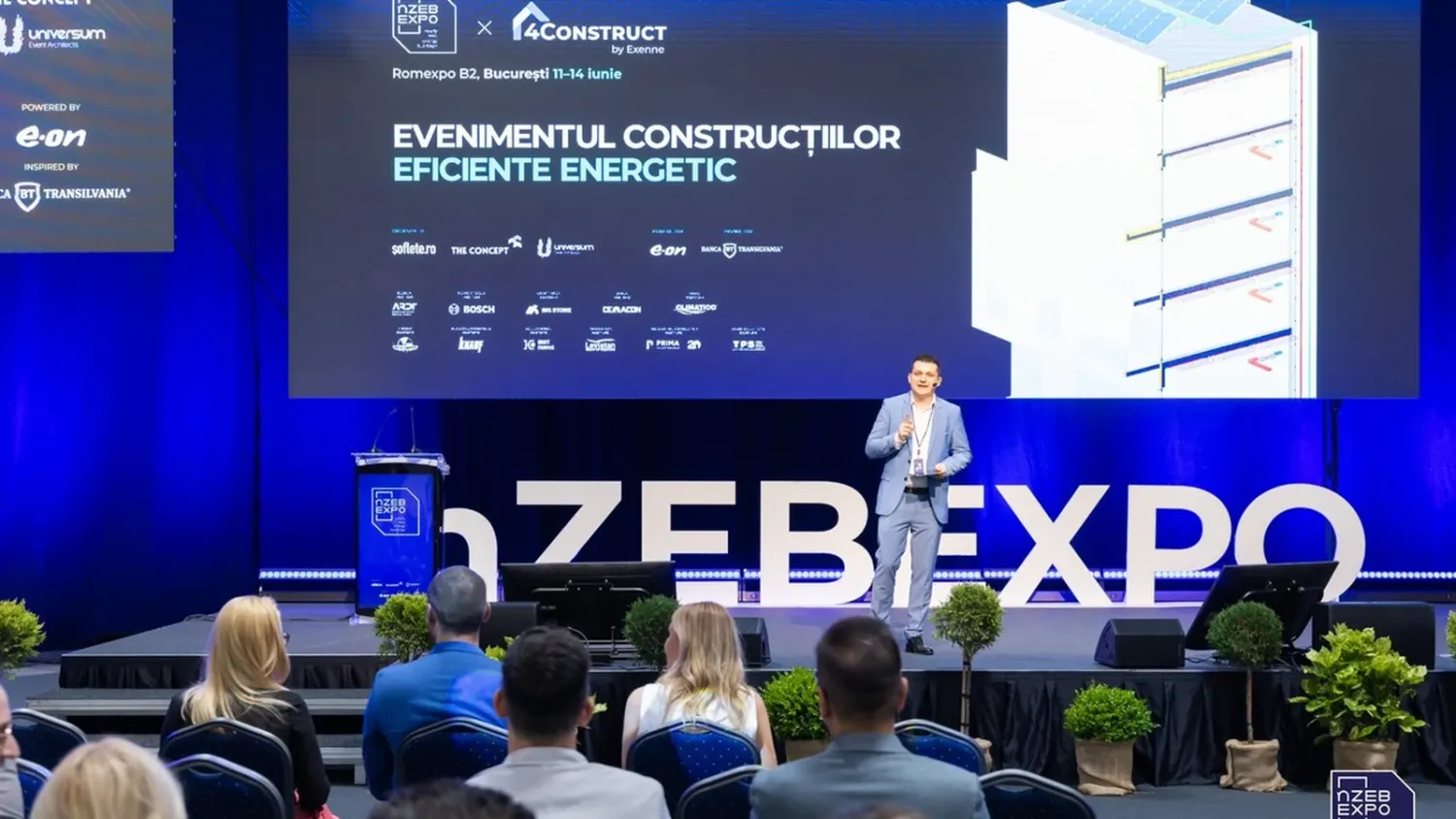 Florian Ion pe scena nZEB Expo