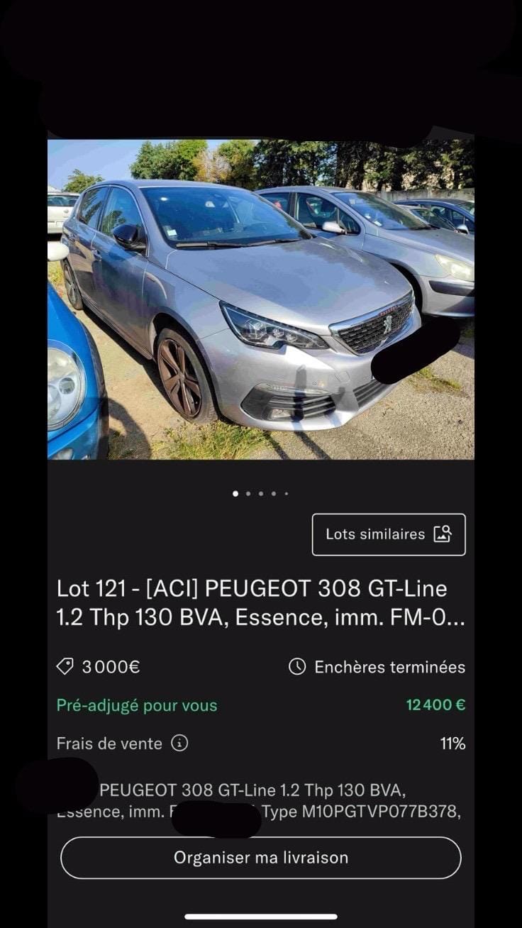 Exemple réel d’achat automobile