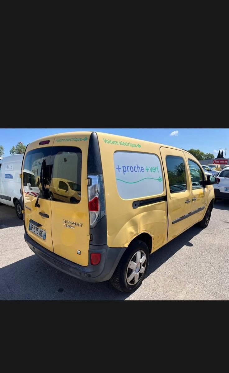 Véhicule réel Renault Kangoo