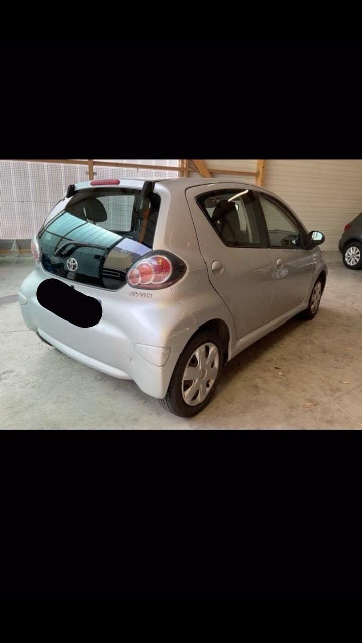 Toyota Aygo réelle passée dans l’activité