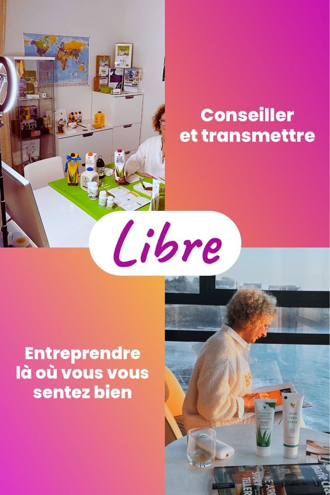 Lina au travail : conseiller, transmettre, entreprendre