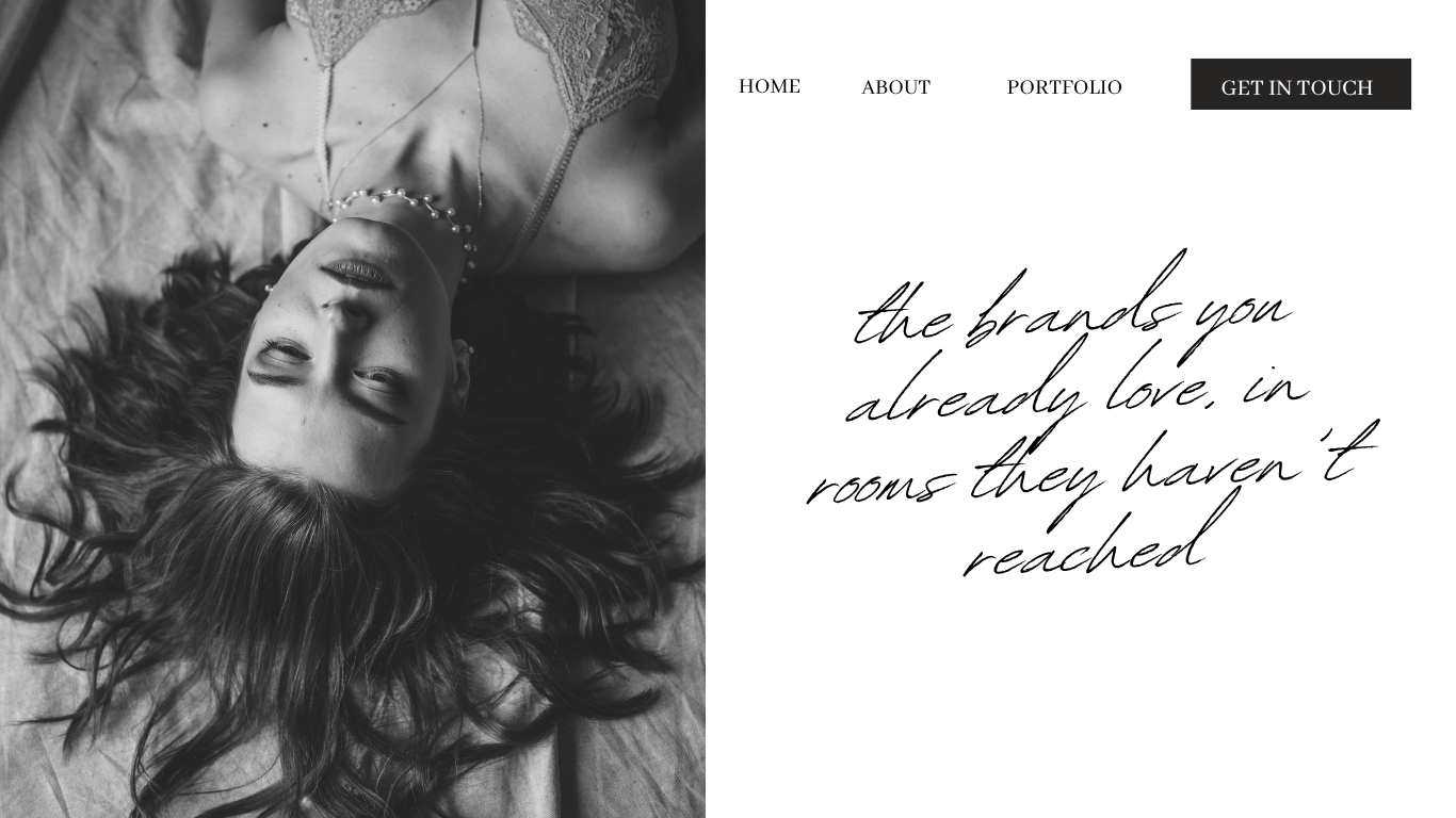 Editorial page pairing a portrait with a handwritten quote