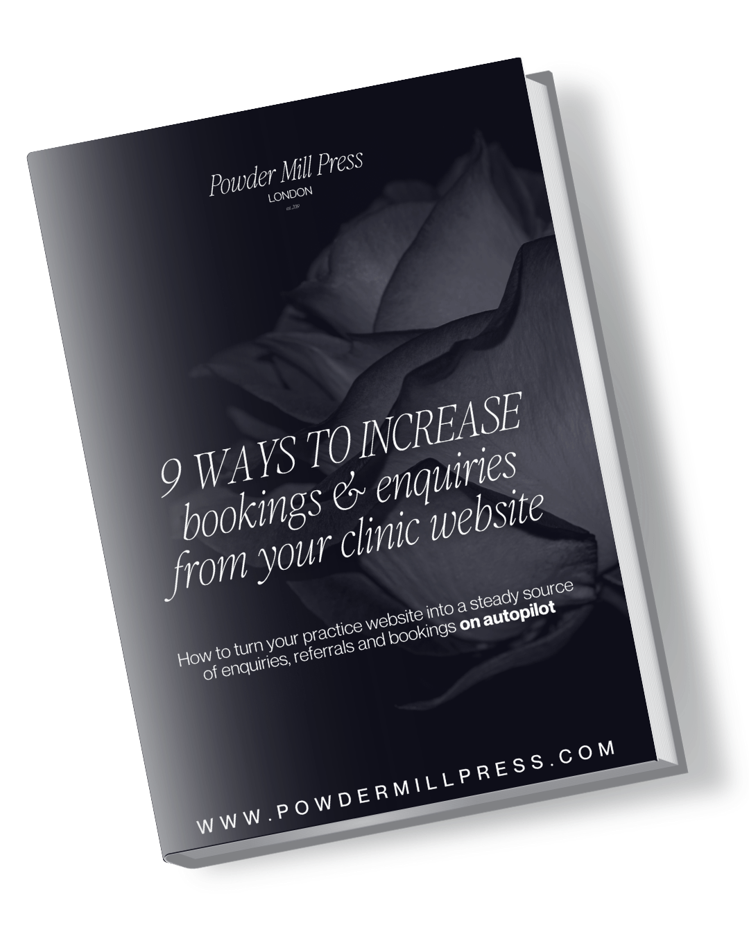 Cover of the free clinic funnel guide, your lead magnet funnel already built