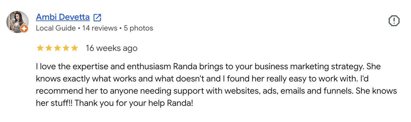 Review from Ambi Devetta