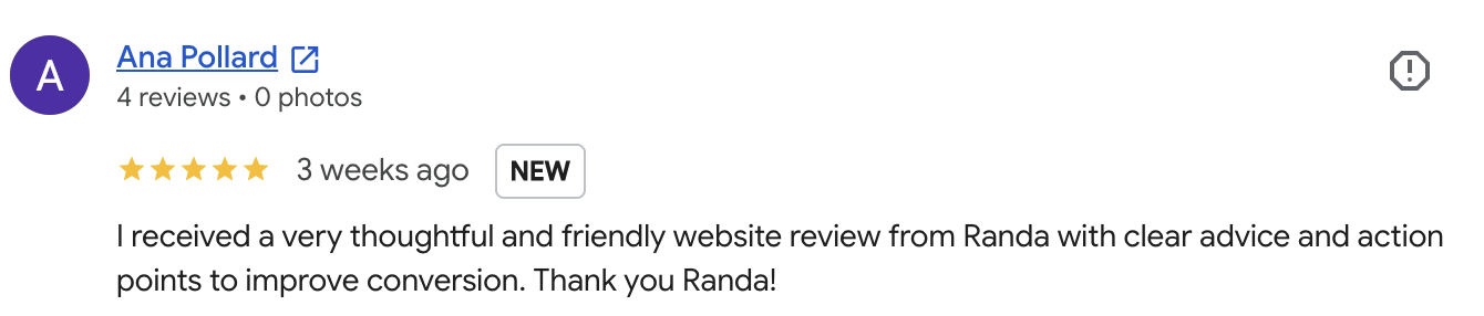Review from Ana Pollard