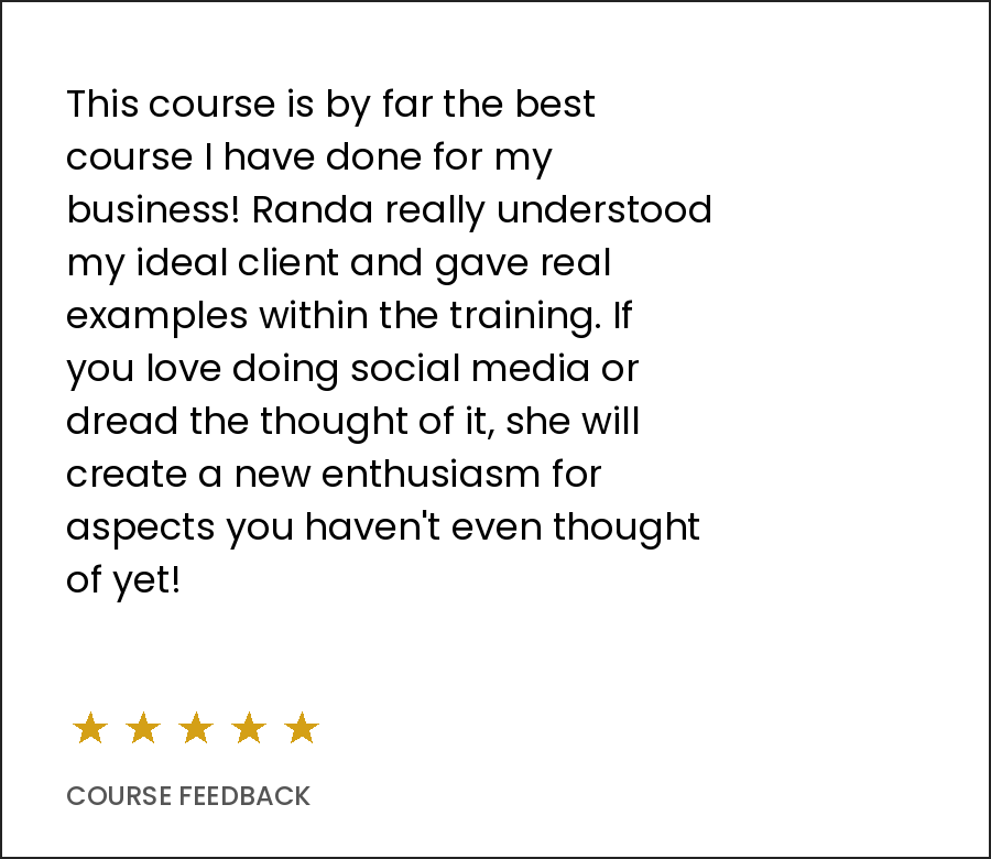 Course student review