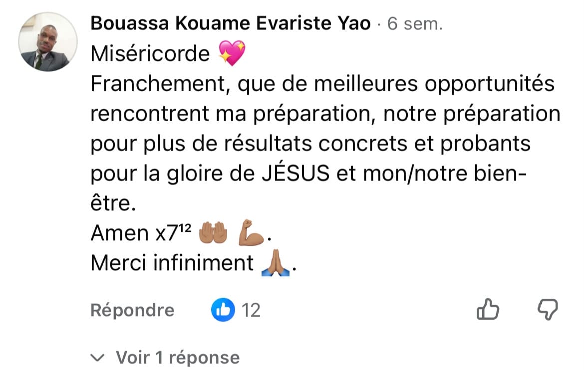 Commentaire Facebook