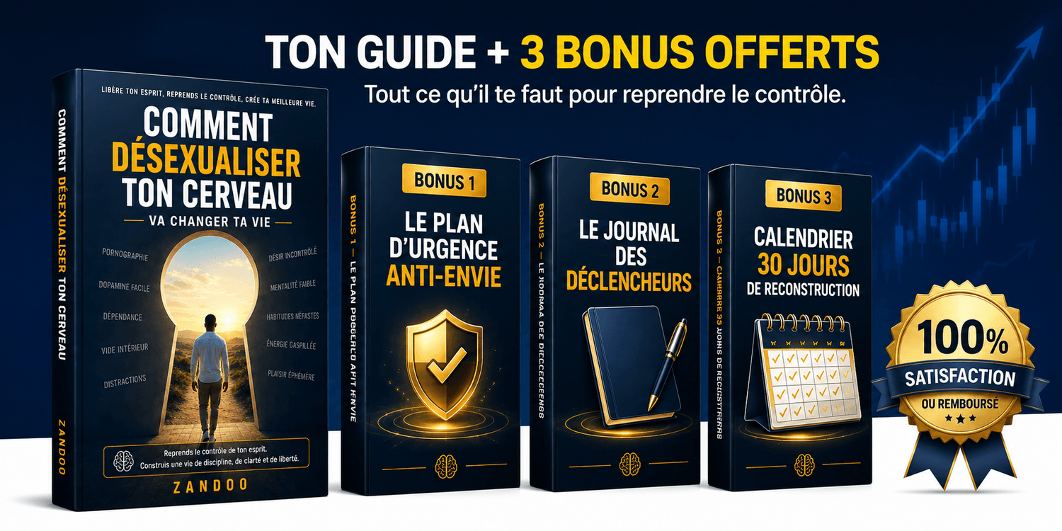 Guide Comment désexualiser ton cerveau et ses trois bonus