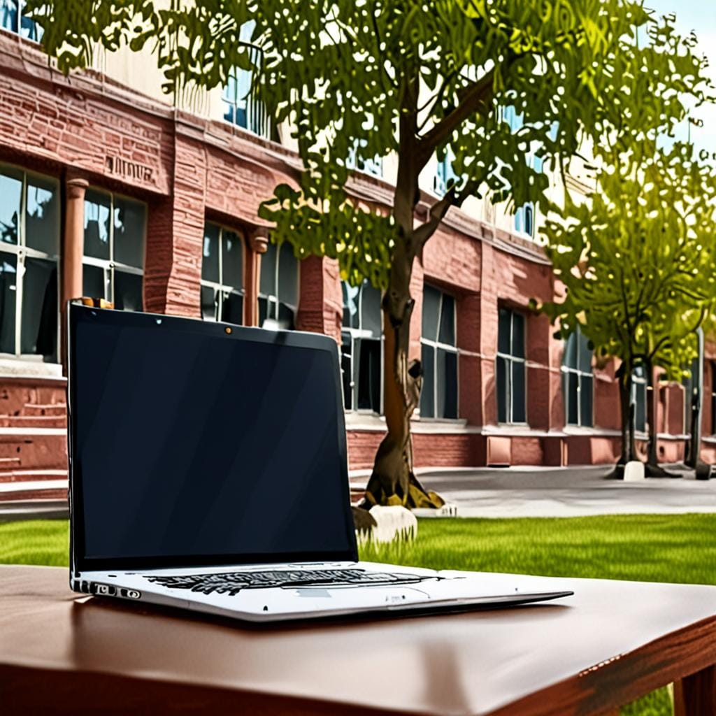 laptop campus course