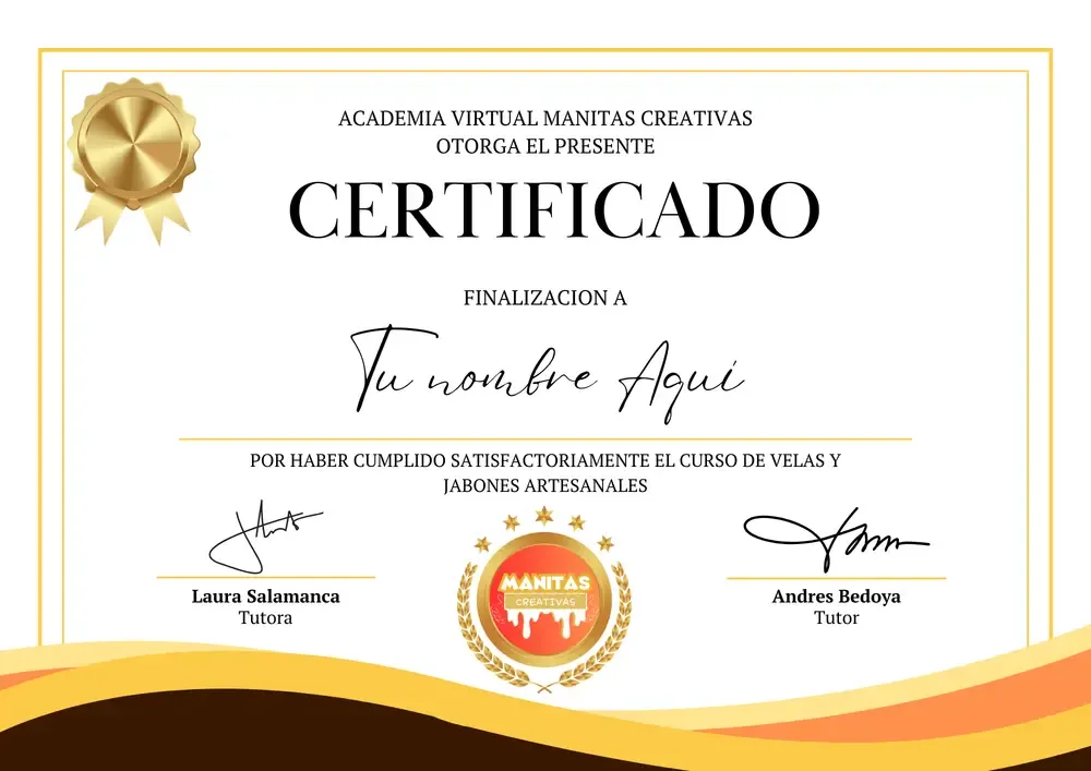 Certificado personalizado