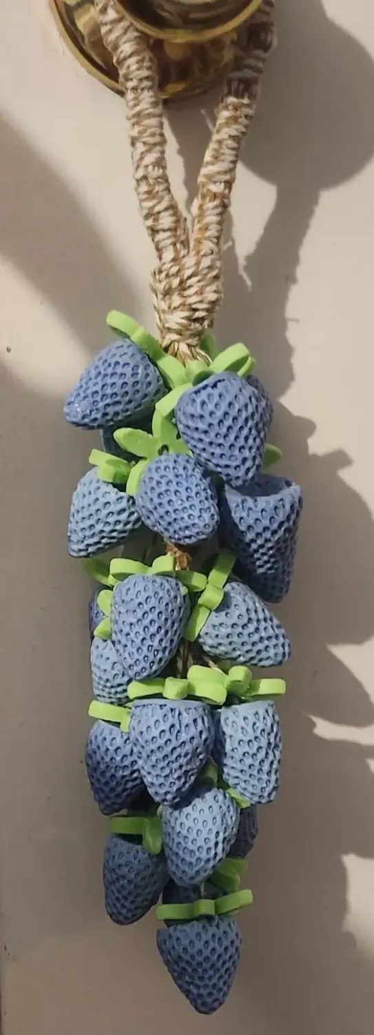 Racimo de jabones artesanales creado por una estudiante