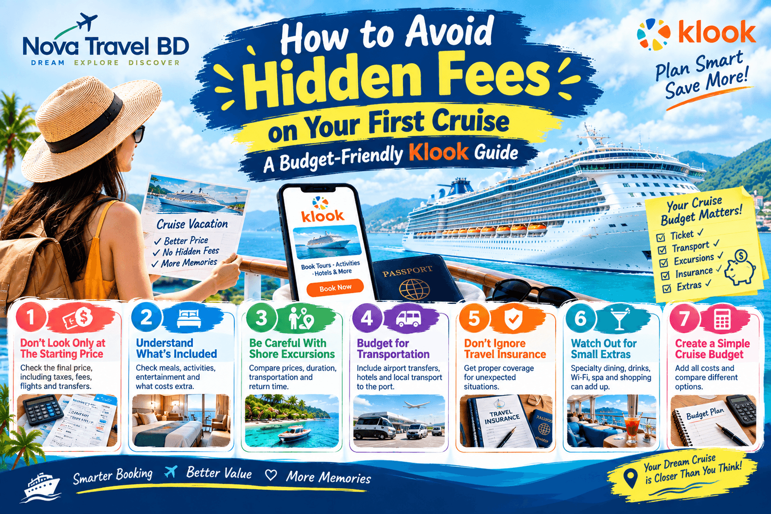 Budget-friendly guide to avoiding hidden cruise fees