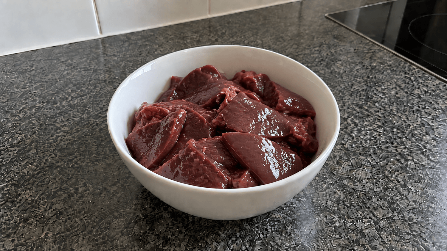 Liver on butcher paper