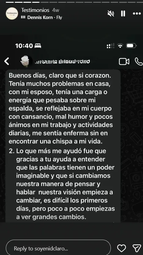 Testimonio de una participante de Nudos Invisibles