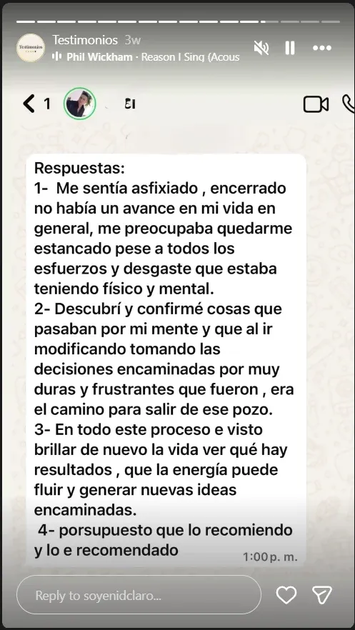 Testimonio de una participante de Nudos Invisibles