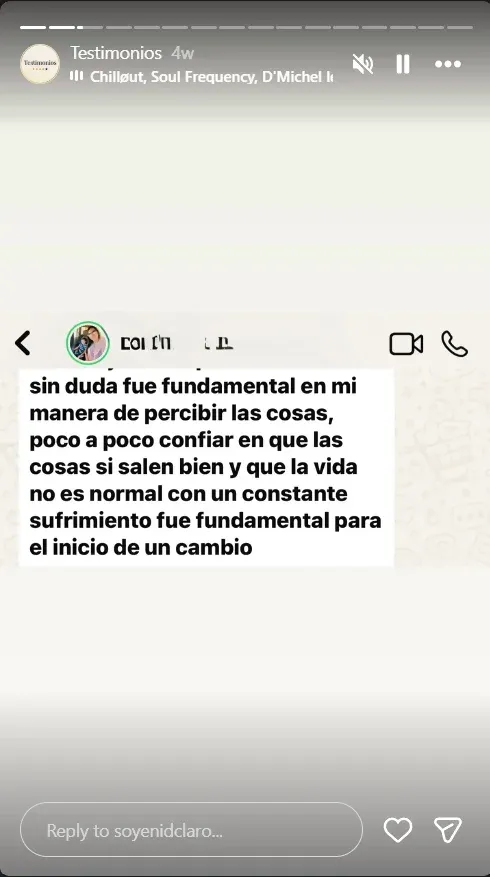 Testimonio de una participante de Nudos Invisibles